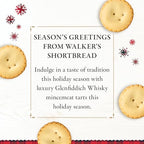 Walker's Shortbread Glenfiddich Holiday Mincemeat Tarts, Luxury Holiday Treat, 13.1 Oz (Pack of 2)