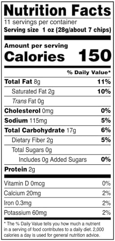 On The Border Cafe Style Tortilla Chips 11 oz (Pack of 3)