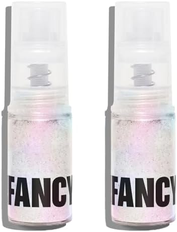 Fancy Sprinkles Moonstone Iridescent Premium Edible Glitter Spray for Sparkling Food & Drinks No Taste or Texture (4gm, Moonstone Edible Glitter 2 Pack)