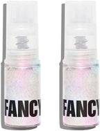 Fancy Sprinkles Moonstone Iridescent Premium Edible Glitter Spray for Sparkling Food & Drinks No Taste or Texture (4gm, Moonstone Edible Glitter 2 Pack)