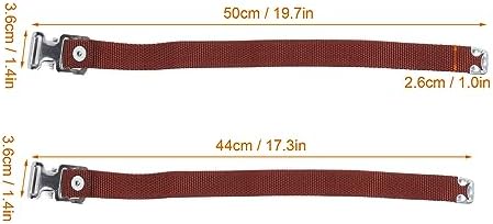 Tyenaza 2Pcs Leg Band Straps, Drywall Stilts Leg Straps Drywall Stilt Replacement Parts for Street Performance Home Improvement High Wall Painting
