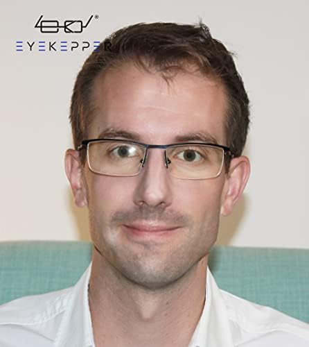 Eyekepper Quality Spring Hinges Half-Rim Computer Readers Reading Glasses