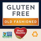 Quaker Gluten Free Old Fashioned Rolled Oats, Non GMO Project Verified, 24oz Resealable Bags (Pack of 4)
