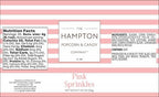 Pink Sprinkles Jimmies 3.17 oz, Sprinkles For Cake Decorating, Cake Sprinkles, Sprinkles For Baking, Ice Cream & More, The Hampton Candy Company