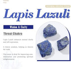 Nupuyai Pack of 10 Healing Love Heart Palm Crystal Stone Polished Pocket Worry Stone for Chakra Balancing Meditation and Decor, Lapis Lazuli