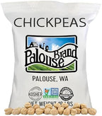 Palouse Brand Certified Glyphosate Residue Free Chickpeas | Garbanzo Beans | 18 lbs | Family Farmed in Washington State | Non-GMO Project Verified | Kosher Parve | USA Grown | Field Traced