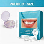 1 Pairs Veneers Snap in Teeth, Adjustable Temporary Covers Clip for Women Men
