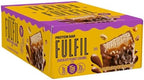 FULFIL Protein Snack Bars, Chocolate Peanut Caramel Flavored, Gluten Free with 15g Protein, Pantry Staples, 12 Count