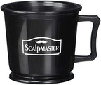 SCALPMASTER Barber Grooming Shaving Black Mug SB-SC-MUGR