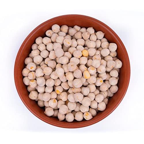 NY Spice Shop White Roasted Chickpeas - 3 Pound Crispy Crunchy Dried Chickpeas Roasted - Bulk Healthy Snacks