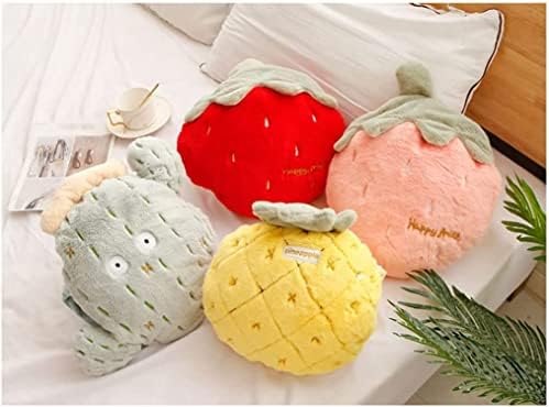 Reusable Electric Water Heating Bag, Cactus Winter Warm Rechargeable Hot Water Bottle, Hot Water Bag with Cute Plush Cover, Green Portable