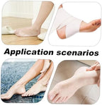 2pairs Silicone Sock Arch Pads Arch Support Socks for Women Breathable Insoles for Flat