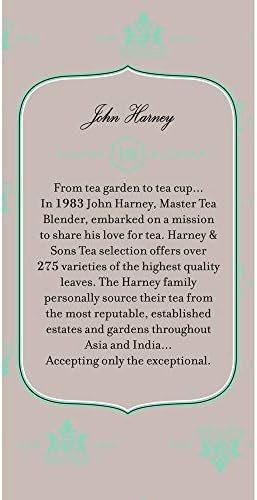 Harney & Sons Premium Organic Herbal Tea, Peppermint, 20 Count