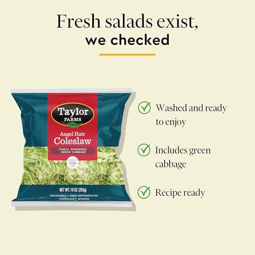 Taylor Farms Angelhair Coleslaw, 10 oz Bag