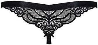 Obsessive lace woman thong 828-THC-1, Black,S/M