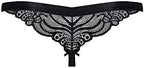 Obsessive lace woman thong 828-THC-1, Black,S/M