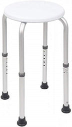 Homecraft Tall Shower Stool, Nonslip Bath Seat, Adjustable Lightweight Shower Stool for Safe Showering and Bathing, Bathtub Bench for Disabled, Elderly, Handicapped, Independent Daily Living Tool
