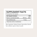THORNE - Vitamin C 500 mg - Blend of Vitamin C and Citrus Bioflavonoids from Oranges - Supports Immune System, Cellular Energy Production & Collagen Production* - Third-Party Certified - 90 Servings