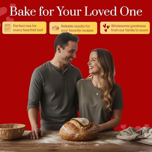 Mature Sourdough Starter Culture – 100+ Years Old Dehydrated Sourdough Starter Kit for Delicious Homemade Sourdough Bread – All-Natural and Healthy - Beginner Friendly, Fast reactivation and Expert Support