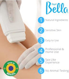 Depil Bella Roll On Wax Honey and Propolis Depilatory | Body Waxing, Hair Removal Wax-Cartridge | For Men and Women | Home Self Waxing | Sensitive Skin | Painless (6 PACK+COMBO)