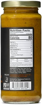 Mina Tagine Moroccan Simmer Sauce, 12 oz - Royal Ras El Hanout Spice Blend for Beef & Lamb, Tagine Sauce Made with Ginger, Cinnamon, Saffron, Olive Oil, Non-GMO, Gluten Free