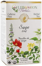 Celebration Herbals Sage Leaf Leaf Tea 24 Bags, Pack of 1