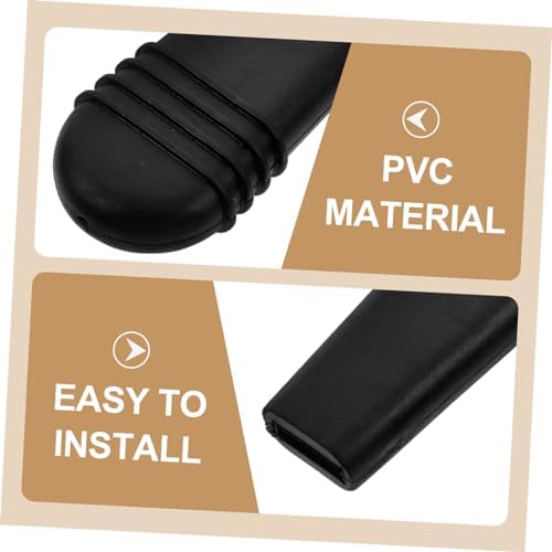 FRCOLOR 4pcs Wheelchair Brake Lever Covers Durable PVC Handle Extensions for Improved Control and Stability Easy to Install for Various Wheelchair Models