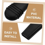 FRCOLOR 4pcs Wheelchair Brake Lever Covers Durable PVC Handle Extensions for Improved Control and Stability Easy to Install for Various Wheelchair Models