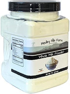Whole milk powder By Medley Hills Farm in Reusable Container 1 lb. - Great dry milk powder for baking - Product of USA