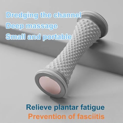 1Pcs Foot Roller Massager with Trigger Points ,Relieves Plantar Fasciitis, Heel & Foot Pain, Boosts Blood Circulation | Portable Tool for Runners, Standing/Walking People for Mom, Dad, Teachers