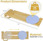 FSA/HSA Eligible Transfer Board Patient Slide Assist Device for Transferring Patient Elderly, and Disabled from Wheelchair to Bed, Toilet, Bathtub, Sliding Boards Platform with PU Pad (33"x 12"x 0.7")