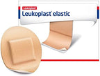 Leukoplast Elastic Fabric Adhesive Latex Free Bandages Oval Spot 1.25" (100 in Box)