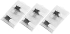 Chair Foot Cover Pad, 3pcs Plastic Washable Clinic Unit Chair Toe Cover Sleeve Mat Dentist Clinic Unit Anti-Dropping