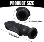 2 Pair Universal Rollator Hand Grip Replacement Parts for Rollator and Wheelchair Left and Right Hand Grips for Drive Rollator