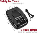 Portable Electric Shoes Boots Dryer and Warmer with Folding and Drying Adjustable Rack