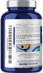 NusaPure Chitosan 1200mg 150 Caps (Non-GMO & Soyfree) with Bioperine