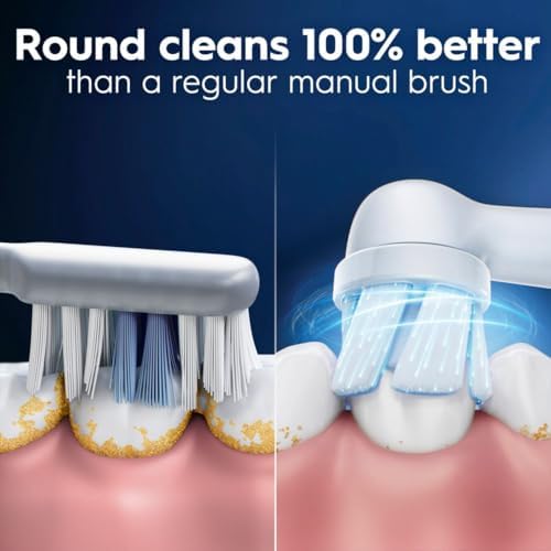 Oral-B iO Ultimate Clean Replacement Brush Heads, 5 Count, 4 Ultimate Clean + 1 Gum & Sensitive White