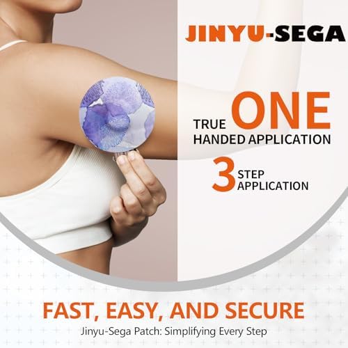 Sensor Covers for Libre 3 Waterproof - 20pcs Adhesive Patches for Libre 3,with Easy-Peel Tab Pre-Cut Backing,CGM Sensor Tape for 10-14 Days SereneGlow