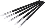 Angzhili 5Pcs/Set Dental Silicone Brush Pens for Resin Shaping and Trimmer,Dental Whitening Carving Pen Set