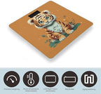 Year of The Tiger Funny Tiger Bathroom Scale for Body Weight with High Precision Large LCD Backlight Display Digital Weighing Scale with BMI Capacity Up to 180kg
