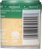Simply Organic Mustard Seed Ground, Certified Organic, Kosher, Mini Spices | 0.46 Ounce (Pack of 6)