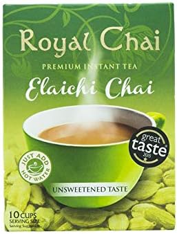 Royal Chai - Premium Instant Tea - Cardamom (unsweetened) 180g x 2