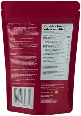 AROMACRAVE Cream of Tartar Powder, High-Purity Potassium Bitartrate for Baking & Cooking, Stabilizes Egg Whites, Prevents Sugar Crystallization, Leavening Agent for Fluffy Baked Goods (16 Ounce (Pack of 1))