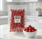 Hot Spicy Sweet Cinnamon Gumballs - 1 lb of Fresh Declious Bright Red Candy Gum Balls