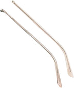 glasses arms,Eyeglasses Replacement Temple,Arm Frame Repair Glasses Accessories,Clear Rose Gold Metal Eyeglass Temples Arms Single Tooth Plastic Glasses Replacement Temples Repair Parts, 1 Pair