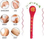 Beaupretty Massage Ball Hammer Body Handheld Massage Pat Stick Manual Beat Massager Paddle for Muscles Back Shoulders Neck Legs