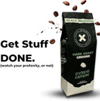 Black Insomnia Ground Coffee - The Strongest Coffee in the World - 1lb (Dark Roast, 1 Pound)