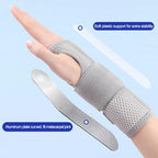 Carpal Tunnel Wrist Brace Night Support with Splints Right Hand, Hand Brace for Arthritis, Tendonitis, Sprain, Injuries, Wrist Pain Relief, Adjustable and Breathable