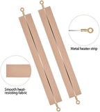 CEYAZYE 6 Pack 12 Inch Impulse Sealer Replacement Parts, Heat Seal Strips Replacement Element Grip, Heating Element Service Compatible with F-300, FS-300, PFS-300, Suitable For Most Hand Sealers