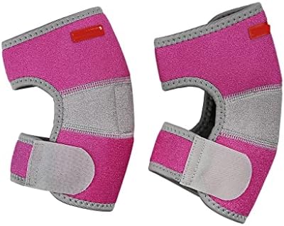 JIAHG Kids Elbow Support Brace Girls Boys Breathable Sport Protector Compression Elbow Sleeve Adjustable Neoprene Elbow Brace Football Cycling Arm Wrap Elbow Support Injury Elbow Pad Guard Bandage